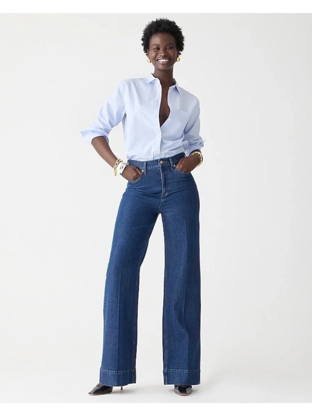 J. Crew Denim Trouser Jean